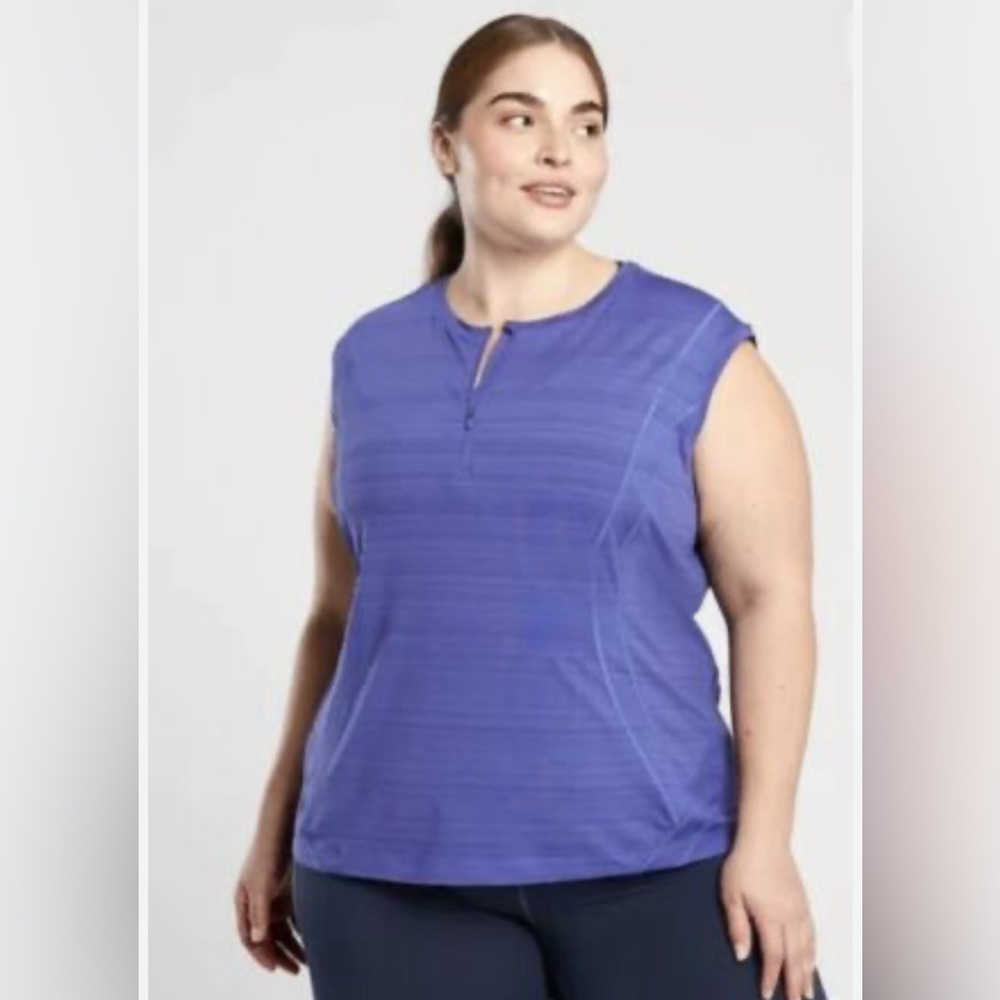 Athleta Pacifica ILLUME Fitted Tank Top 3X